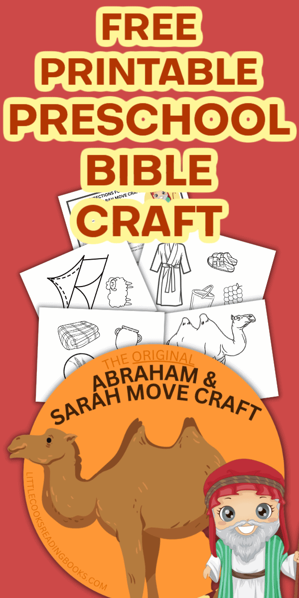 Abraham and Sarah Bible Craft (FREE PRINTABLE PRESCHOOL CRAFTS)