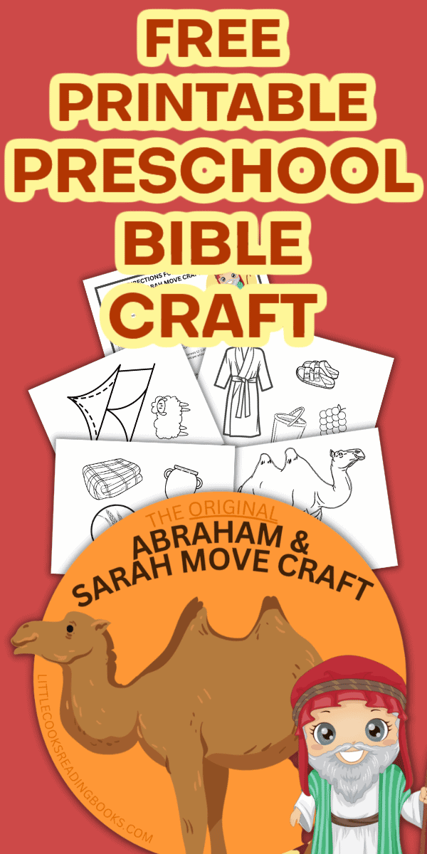 Abraham and Sarah Craft Free Printable (Bible Coloring Pages Trust God