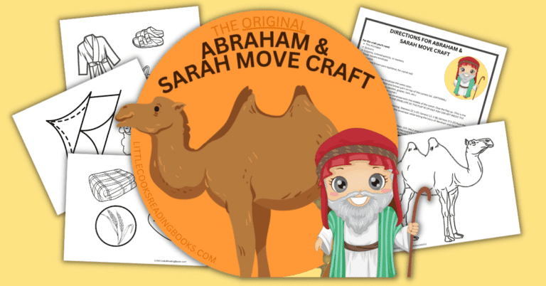 Abraham and Sarah Craft Free Printable - Abraham And Sarah Craft Free Printable 768x402 