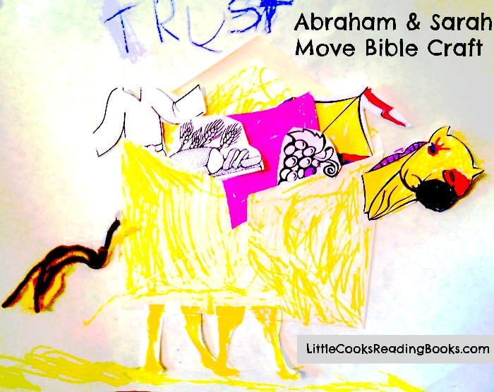 Abraham and Sarah Craft Free Printable (Bible Coloring Pages Trust God