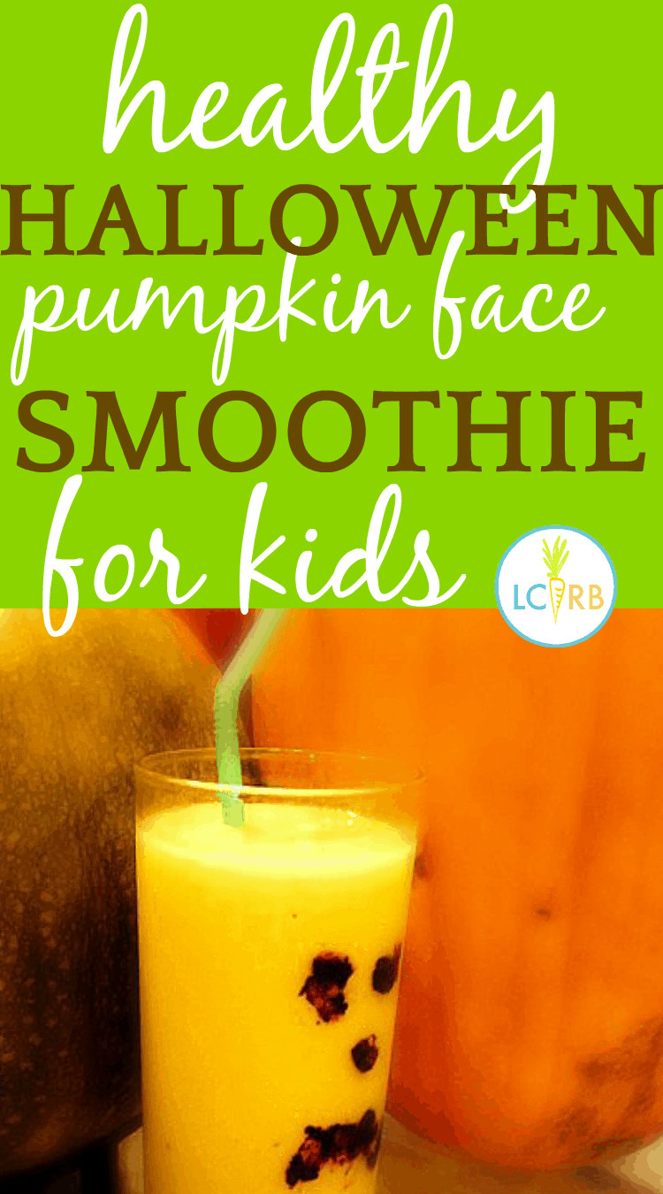 ids' Halloween Drinks: Pumpkin Face Halloween Smoothie Recipe