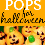 Pumpkin Cake Pops for Halloween