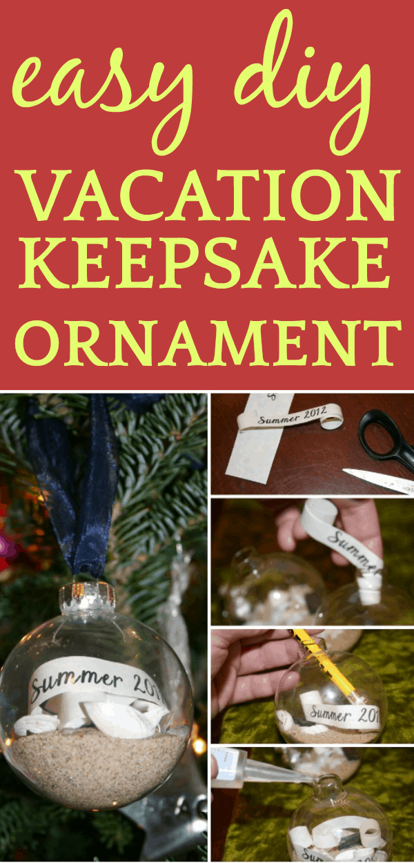 step by step pictures of making a diy christmas gift ornament