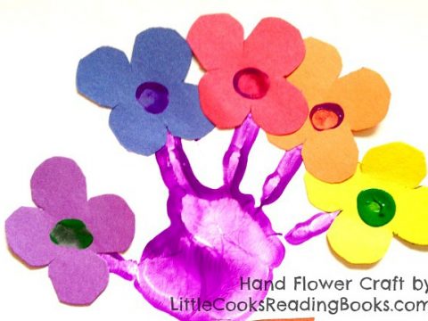 Easy Flowers Hand Craft With Poem