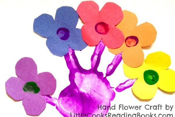Hand Craft with flowers