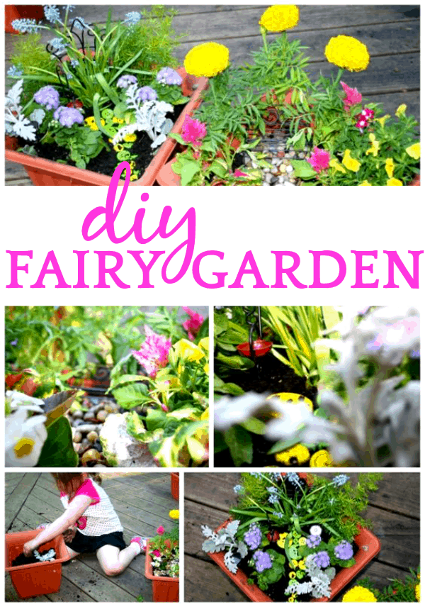 Fairy Container Garden Instructions for Kids