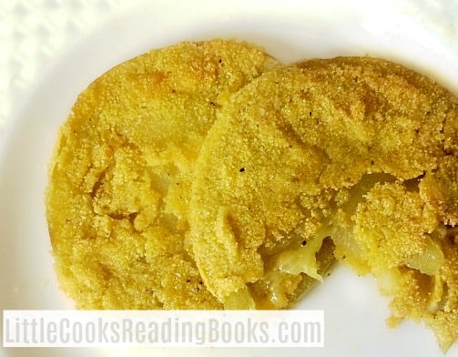 Paula Deen's Air Fryer Fried Green Tomatoes Recipe