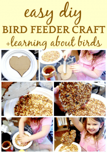 Homemade Bird Feeder Recipe For Kids: DIY Bird Feed Craft for ...