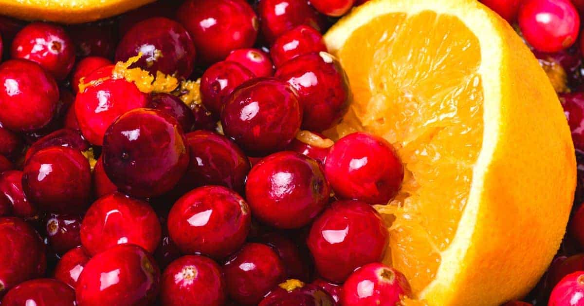 Cooked cranberry sauce with orange - oranges and orange zest are the perfect accompaniment to cranberry sauces. Try it next time!