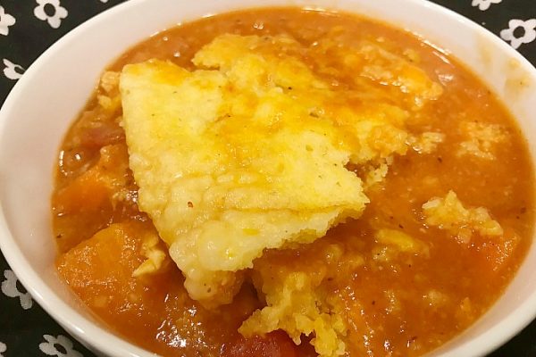 Southwest Crock Pot Sweet Potato Soup with Chicken