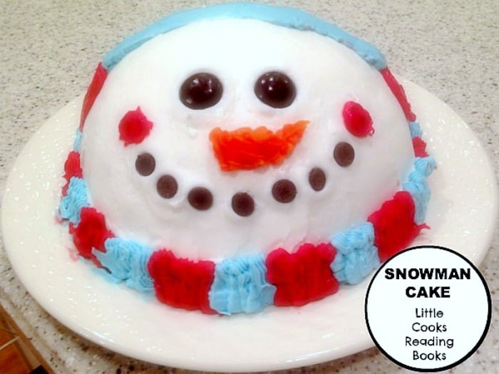 Easy Snowman Cake Without Fondant