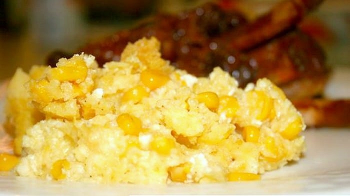 Easy Corn Casserole Recipe In A Crockpot Corn Pudding Recipe Little Cooks Reading Books