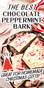 Easy Peppermint Bark Chocolate Recipe (Homemade Peppermint Chocolate Candy)