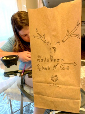 Reindeer Food Recipe Bag