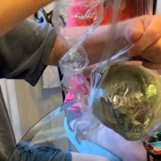 How to Play the Plastic Saran Wrap Ball Game - Mama Cheaps®