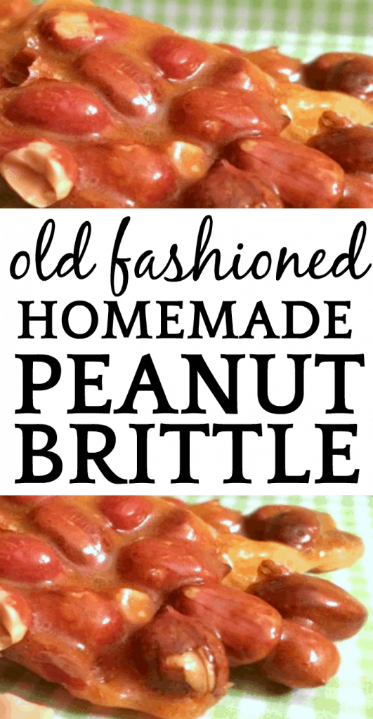 Peanut Brittle Recipe (perfect gift for holidays!)