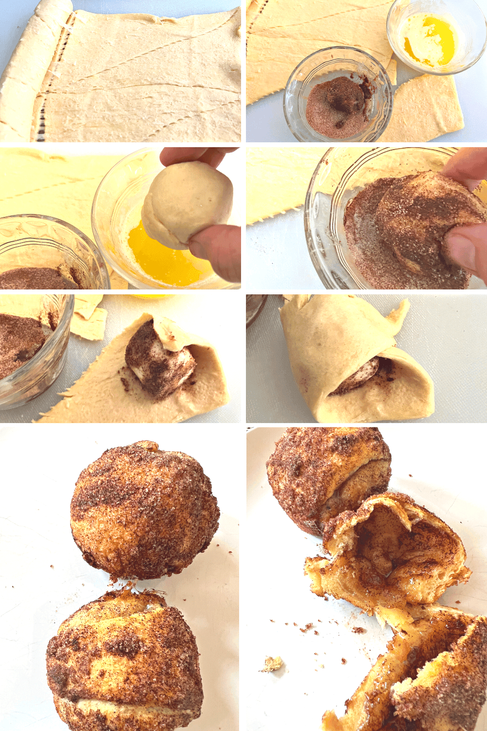 Steps For Making Resurrection Bread (resurrection crescent rolls marshmallows, aka: empty tomb crescent rolls)