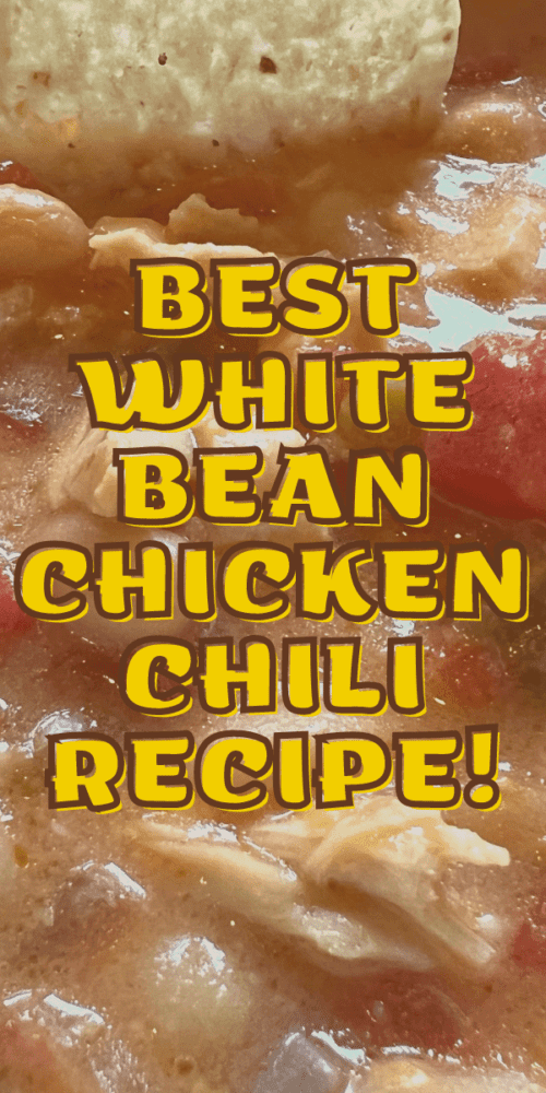 White Bean Chicken Chili Made With Salsa (Creamy Crock Pot White Chili)