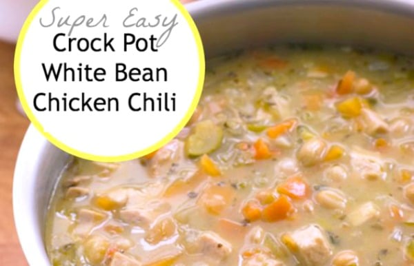 White Bean Chicken Chili Crockpot