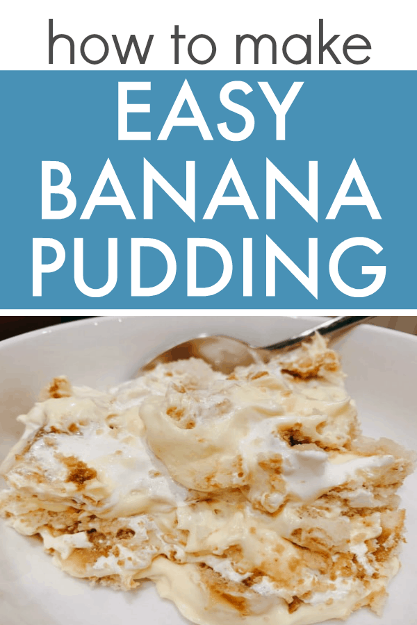 EASY BANANA PUDDING RECIPE