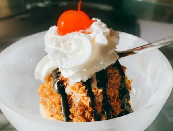 yes, we air-fried ice cream. yes, it was amazing 🍨 (BRUNO Air Fryer) 