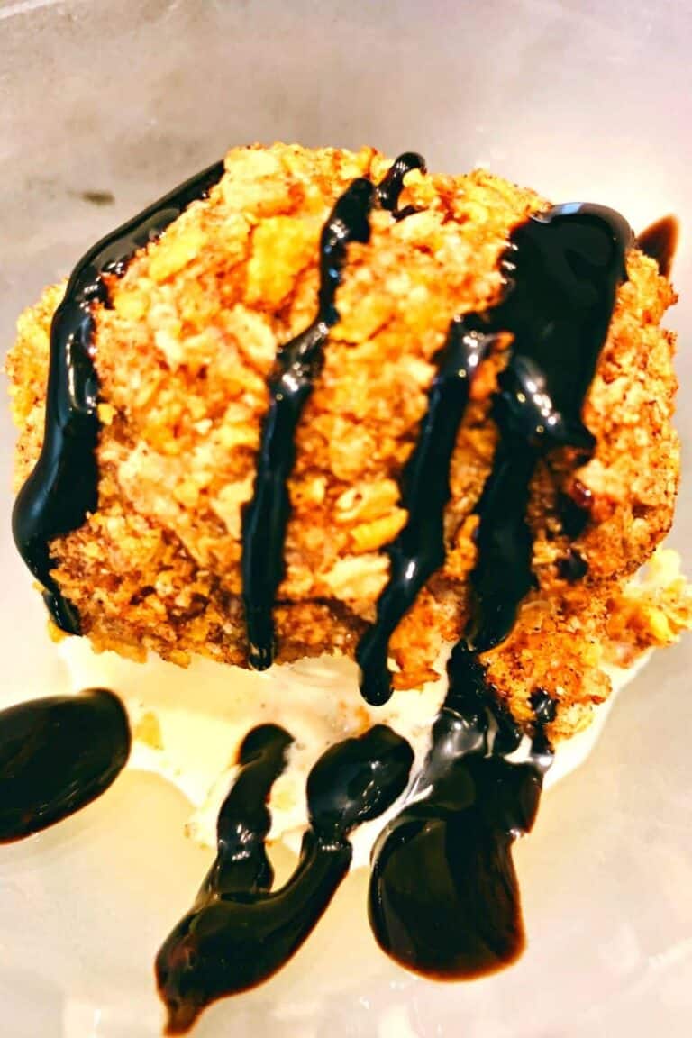Recipe For Fried Ice Cream in the Air Fryer