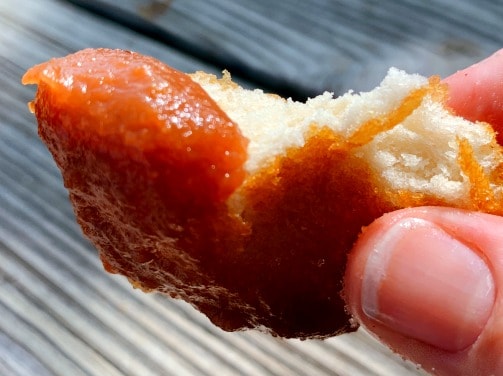 Fried Biscuits with Apple Butter