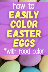 How To Dye Eggs With Food Color (Old School Easter Egg Coloring!)