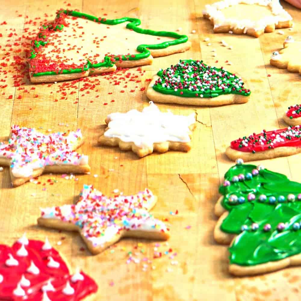 Recipe for sugar cookies Christmas