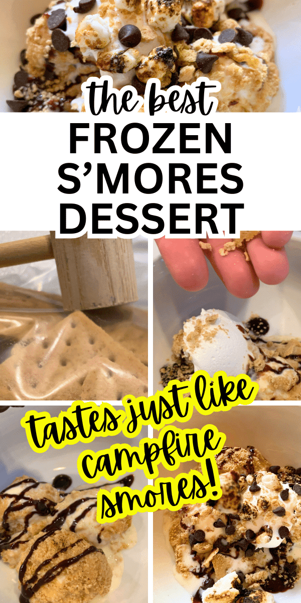 Smores Ice Cream Dessert Step By Step Frozen S'mores Recipe PICTURES OF SMORES
