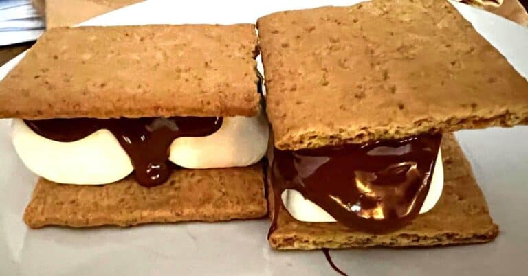 Easy Air Fried Smores (Secret Tip For Campfire Toasted S'mores ...