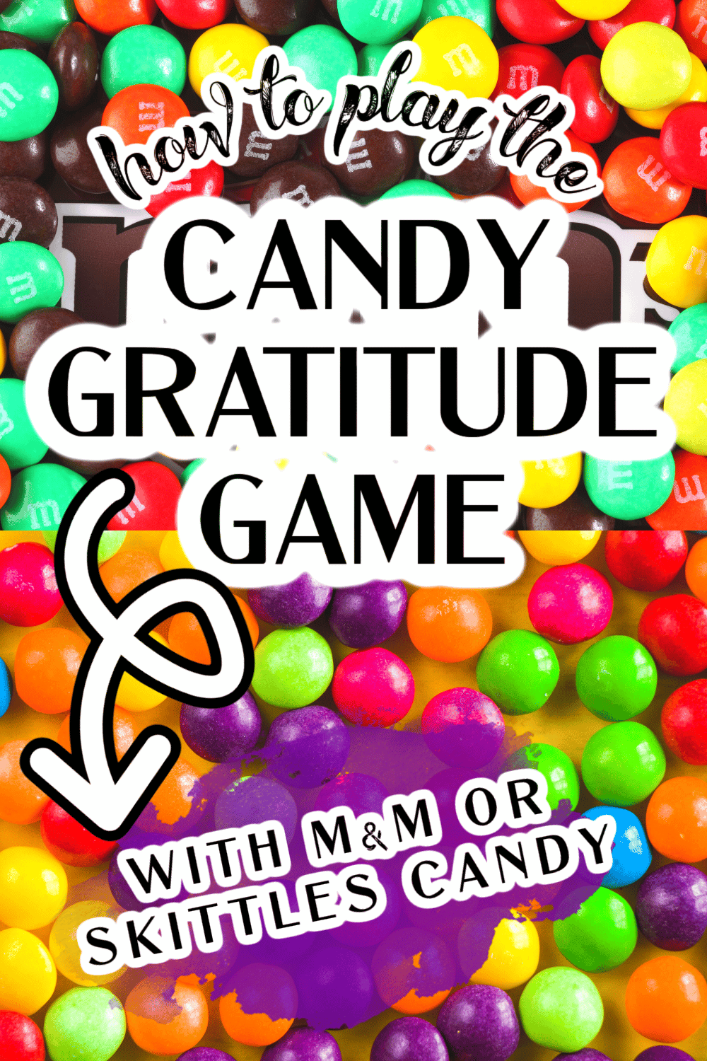 How To Play The Candy Gratitude Game (M&M Gratitude Game and Skittle Gratitude Game)