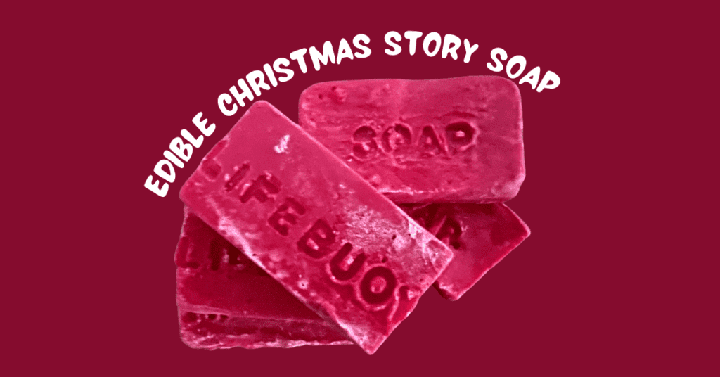 Edible Christmas Story Soap Candy (Christmas Movies Party Theme Food)