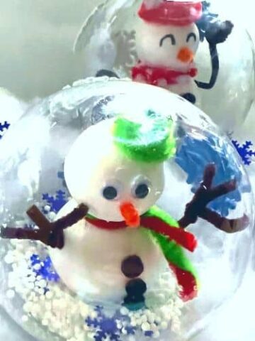 Cotton Ball Snowman Craft (with Free Printable!) - Party Ideas for Real  People