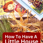Little House On The Prairie Christmas Activities For Kids Holiday Party Theme Little House Books and Little House Crafts on a table