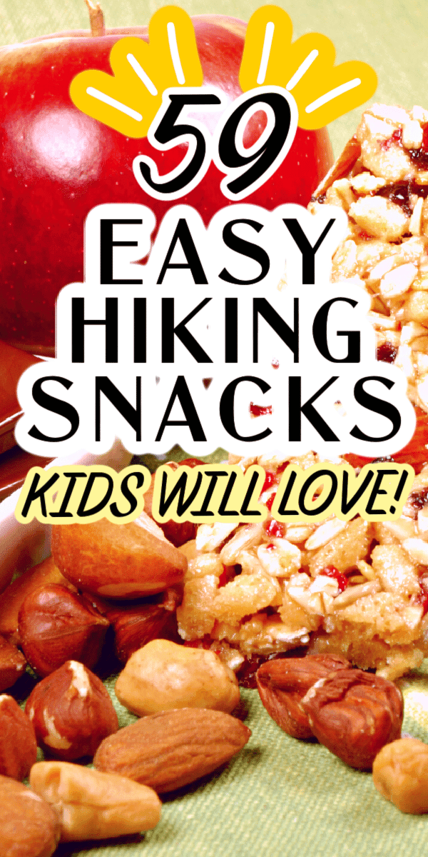 Best Snacks Hiking Ideas For Kids (day hiking snacks for families)