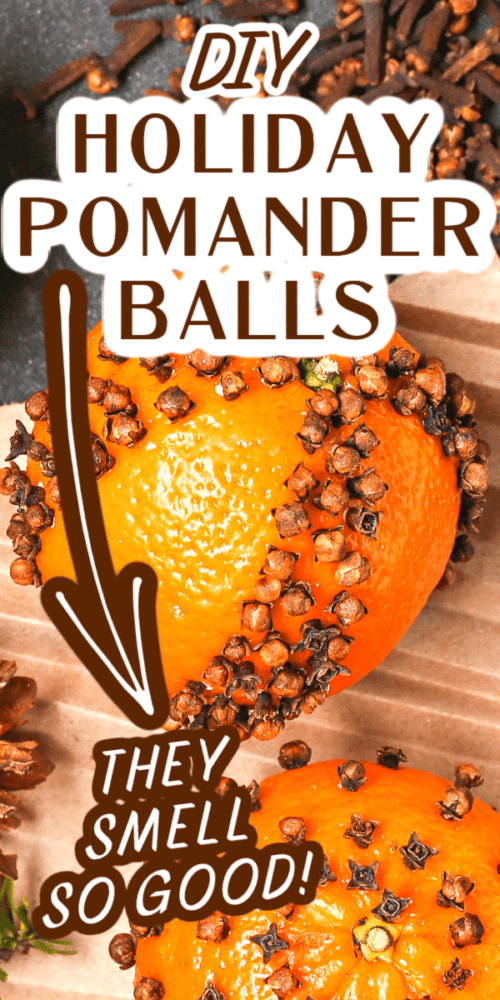 How To Make An Orange Clove Pomander With Kids