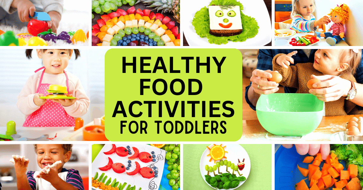 Fun Food Activities to do with Toddlers