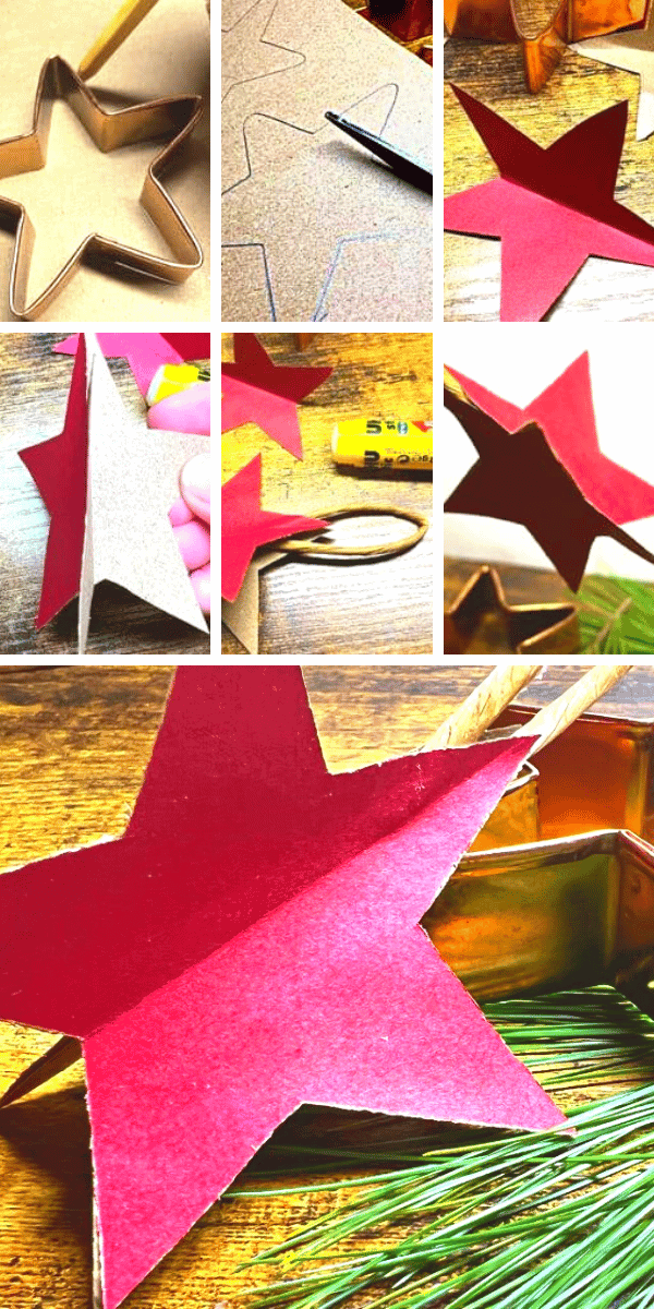 How To Make Paper Christmas Star Step By Step (paper Christmas stars tutorial)