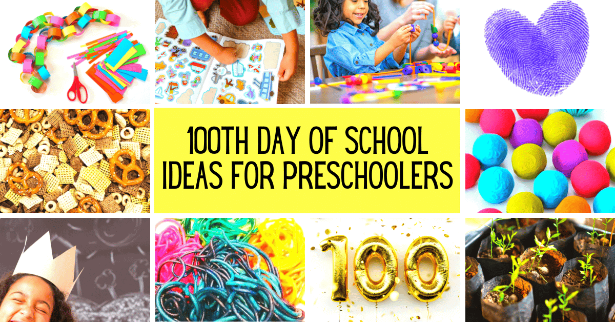 100th Day Of School Project Ideas For Preschoolers