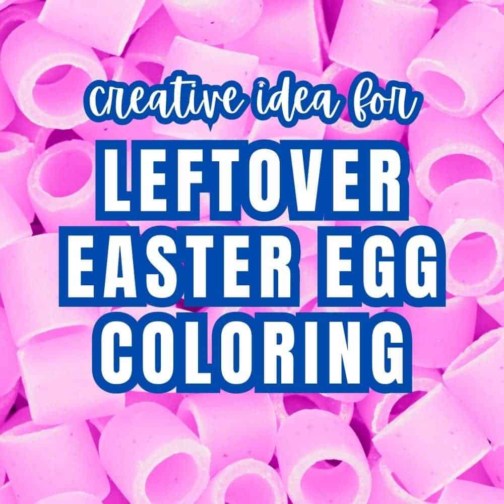 How To Use Leftover Egg Dye From Easter Make Colored Pasta Jewelry PINK COLORED PASTA TUBES