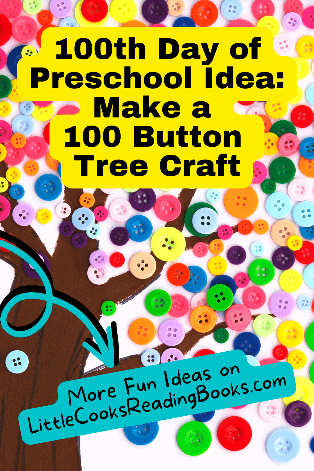 Pre k 100 day activities - make a 100 object craft tree