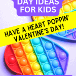 Valentines Cards Homemade Fidget Poppers Valentine DIY