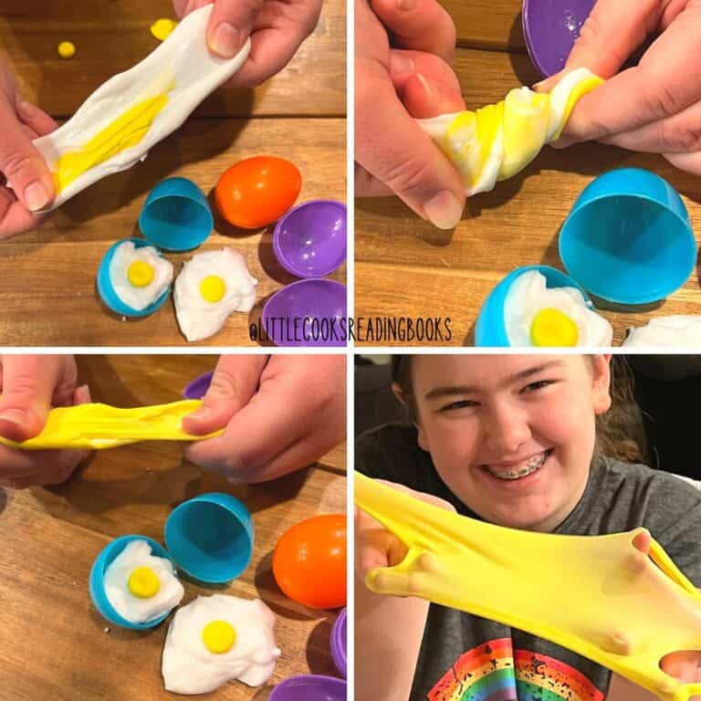 DIY Egg Shaped Slime Recipe For Slime Eggs