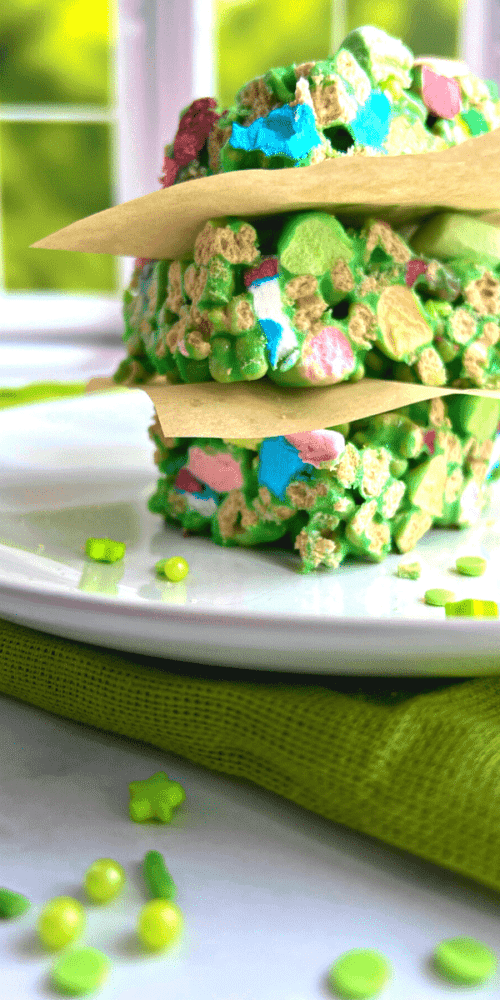 Lucky St Patrick's Day Rice Krispies Treats Recipe