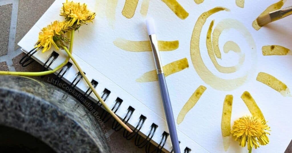 How To Make Dandelion Paint (Easy DIY Flowers Paints)