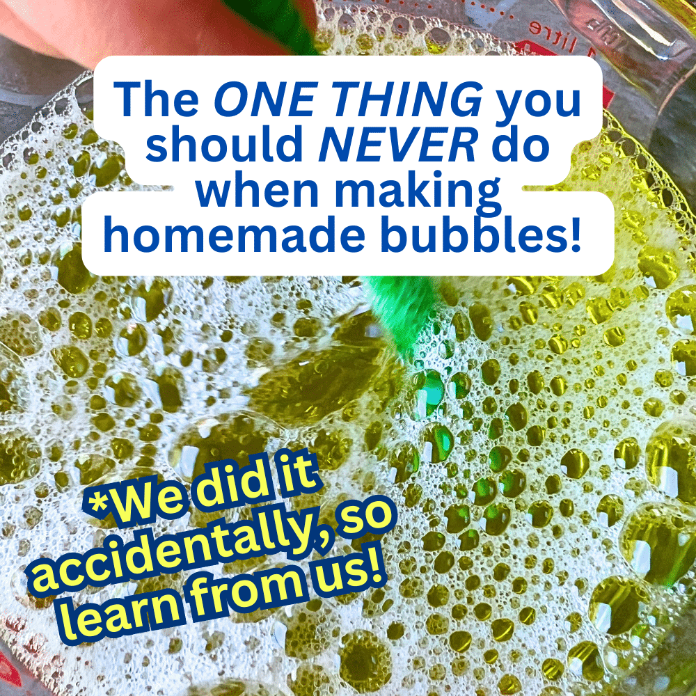 Best DIY Bubble Solution For Fun Outdoor Play SECRET TIPS   DIY Bubble Foam Tips For Making DIY Bubble Liquid 