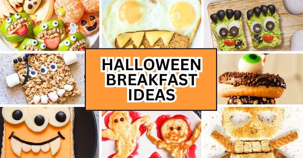 Halloween breakfast ideas for toddlers and kids DIFFERENT HALLOWEEN BREAKFAST IMAGES
