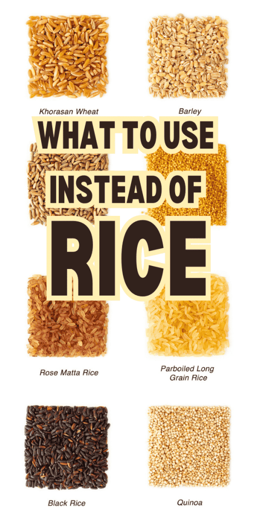 What Are The Substitutes For Rice?