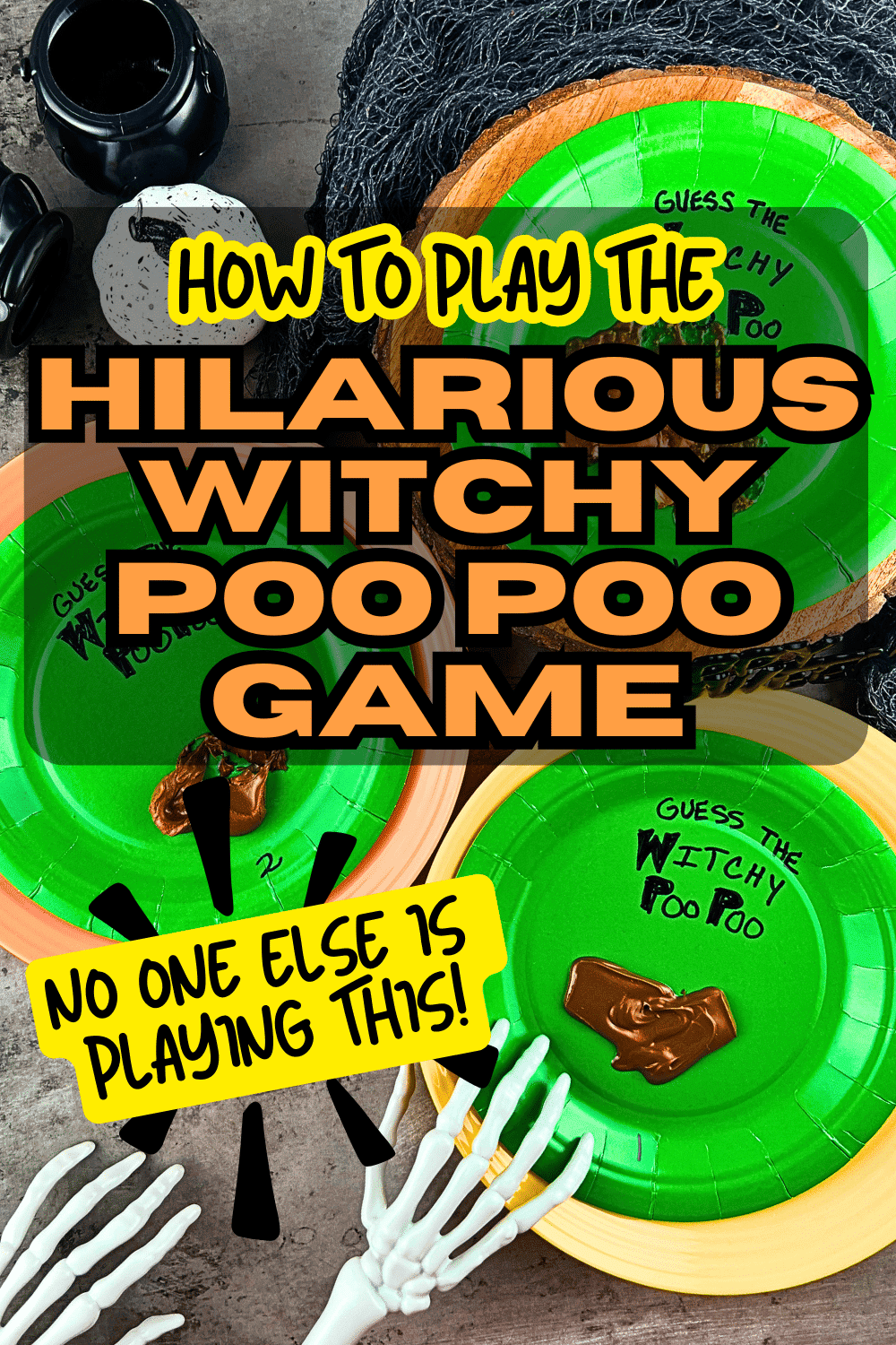 Funny Witchy Poo Poo Halloween Game For Family And Parties